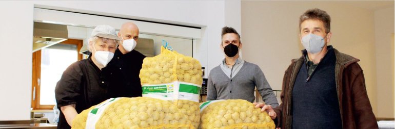 Knapp 100 kg Bio-Kartoffel von Biobauer Fraiß