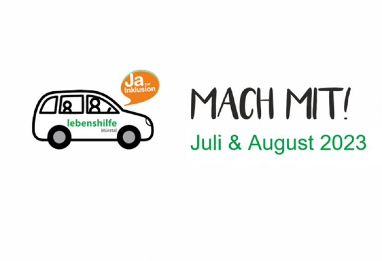 MACH MIT ! - Dein Programm für Juli &amp; August 2023
